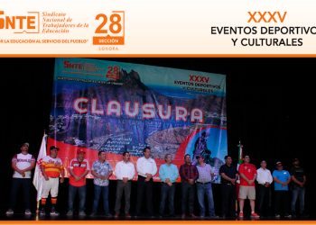 Finalizan en Guaymas los Eventos Deportivos y Culturales de la Sección 28 del SNTE. El año venidero serán en Ciudad Obregón