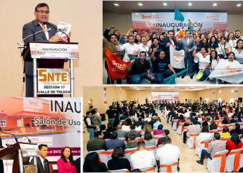 De gira por el Estado de México, el líder del SNTE, Alfonso Cepeda Salas, expresó su respaldo a la libre decisión que tomen las agremiadas este 9 de marzo