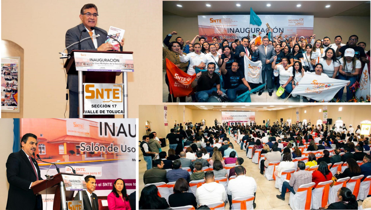 De gira por el Estado de México, el líder del SNTE, Alfonso Cepeda Salas, expresó su respaldo a la libre decisión que tomen las agremiadas este 9 de marzo