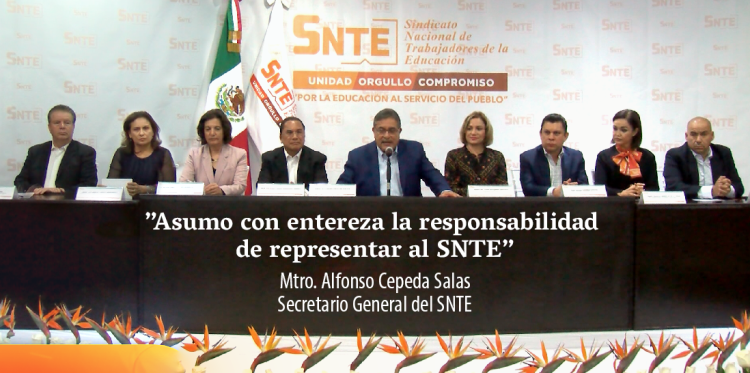 El secretario general del SNTE, Alfonso Cepeda Salas, dio a conocer que en el próximo Congreso Nacional se incorporará al Estatuto el voto universal, directo y secreto para la elección de dirigentes seccionales y nacionales