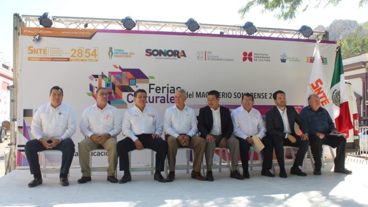 Las Secciones 28 y 54 del SNTE realizan la Primera Feria Cultural del Magisterio Sonorense