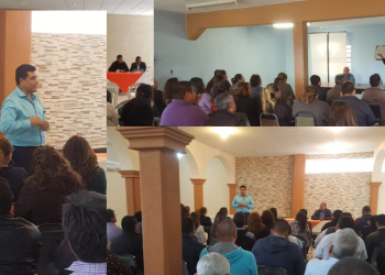 El líder magisterial Noé Rodríguez García, encabeza jornadas de trabajo con la estructura sindical de la Sección 28 del SNTE. Ya se reunió con Huatabampo, Navojoa y Ciudad Obregón