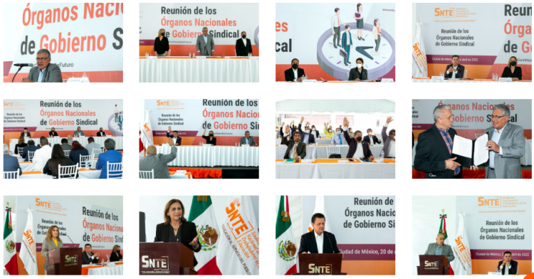 Realizan reunión de trabajo en el SNTE. Aprueban Plan Operativo Anual 2022 y se exponen avances del primer trimestre del año