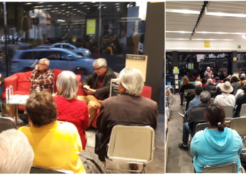 La agrupación de escritores ESAC, inicia Ciclo de Presentaciones con escritores sonorenses. La primera charla fue con el escritor Carlos Moncada Ochoa, en la Gandhi de Hermosillo