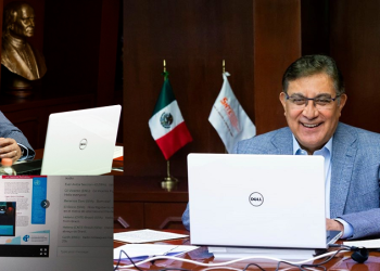 En México, a pesar de la crisis, los maestros tienen certeza laboral, afirma líder del SNTE, Alfonso Cepeda Salas, ante sindicalistas del mundo