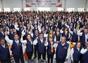 Alfonso Cepeda Salas cumple un año al frente del Sindicato Nacional de Trabajadores de la Educación. Se reconoce que entrega resultados positivos a los agremiados