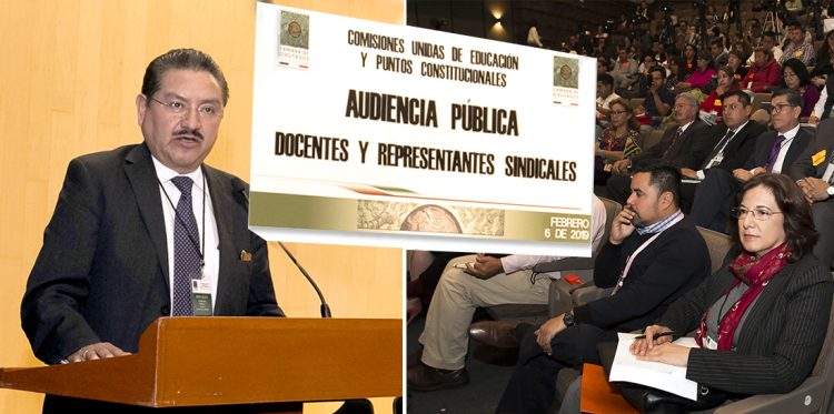 El SNTE lleva la voz de los maestros a la Cámara de Diputados y afirma que seguirá siendo un aliado confiable del Estado y de la sociedad mexicana