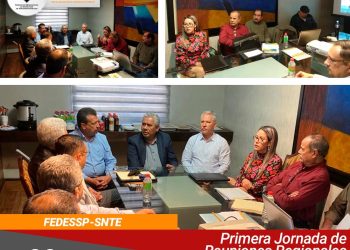 El presidente colegiado de la FEDESSP nacional, José Manuel González Rentería, encabeza intensa jornada de trabajo en Hermosillo. Expone agenda 2020