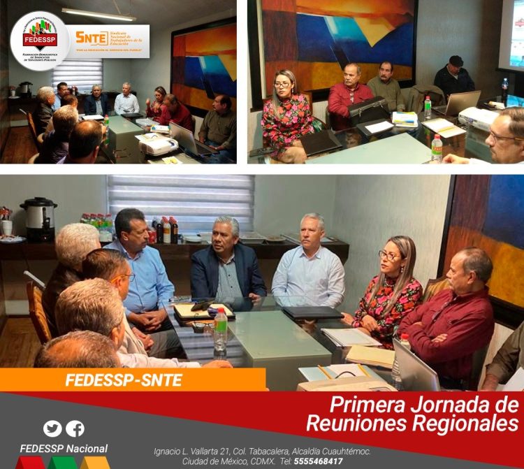 El presidente colegiado de la FEDESSP nacional, José Manuel González Rentería, encabeza intensa jornada de trabajo en Hermosillo. Expone agenda 2020