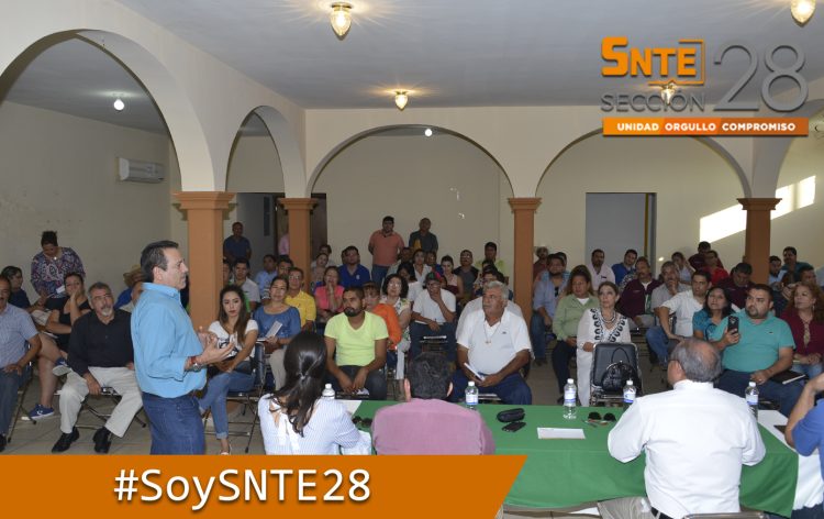 Realiza la Sección 28 del SNTE reuniones de trabajo con las estructuras sindicales de Ciudad Obregón y Hermosillo