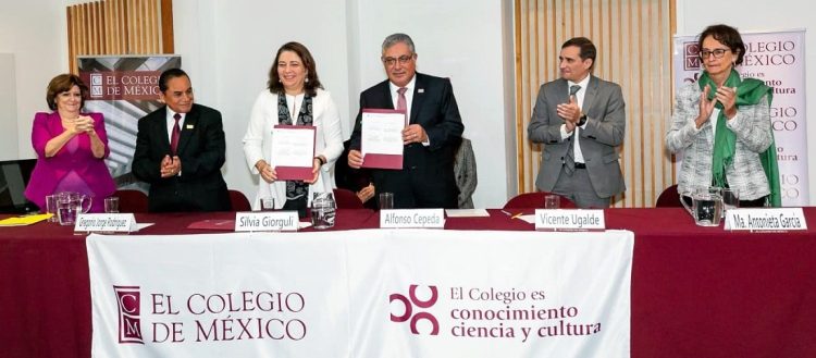 El SNTE y El Colegio de México firman convenio para mejorar enseñanza en los primeros años de Educación Primaria