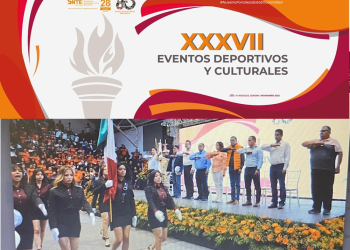 En el marco del 80 aniversario del SNTE, la Sección 28 realiza en Nogales la etapa estatal de los XXXVII Eventos Deportivos y Culturales
