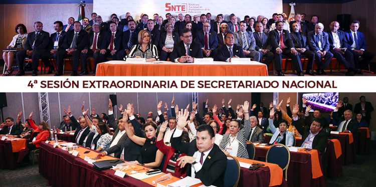 El SNTE apoya reforma educativa impulsada por el presidente Andrés Manuel López Obrador. Exhorta con respeto a Senadores y legisladores locales a ratificar decreto aprobado en la Cámara de Diputados