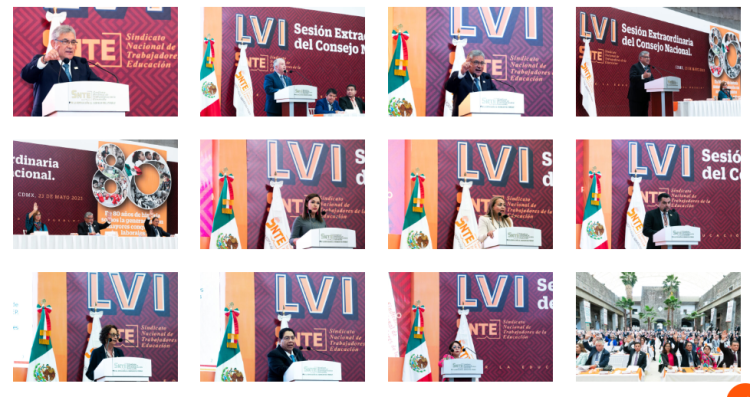 Realiza SNTE Sesión del Consejo Nacional. Sindicato aliado del pueblo de México. Avances sin precedentes. Van 896 mil 452 basificaciones