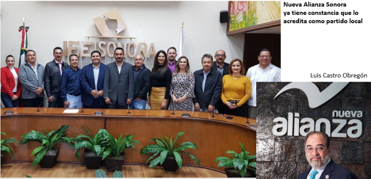 Con registro en 19 estados Nueva Alianza tiene “plan B”, que es crear una federación de partidos locales, afirma el líder turquesa Luis Castro Obregón