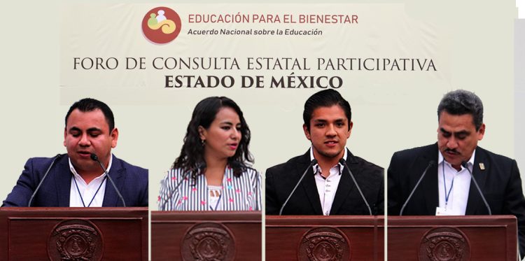 SNTE defiende principios del Artículo 3° Constitucional. Participa en el sexto Foro de Consulta Educativa realizado en Toluca, encabezado por Esteban Moctezuma Barragán, próximo secretario de Educación Pública
