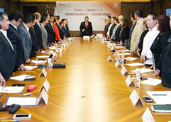 En una reunión de trabajo, el SNTE hace un balance de la amplia participación del organismo sindical en la definición del Nuevo Acuerdo Educativo y de la Nueva Escuela Mexicana