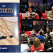 Ignacio Mondaca Romero, presidente de ESAC, presentó ayer en la Librería Gandhi de Hermosillo, la novela “El submarino amarillo” de Manuel Alberto Santillana