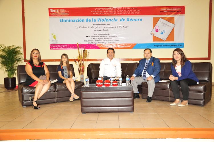 EL LÍDER DE LA SECCIÓN 28 DEL SNTE, FRANCISCO JAVIER DUARTE FLORES,  PRESENTÓ EL LIBRO “LA VIOLENCIA DE GÉNERO EXPLICADA A MI HIJO”