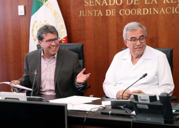 Los senadores Ricardo Monreal Ávila y Rubén Rocha Moya, dieron a conocer aspirantes a integrar la Junta Directiva y el Consejo Técnico del Organismo para la Mejora Continua de la Educación   