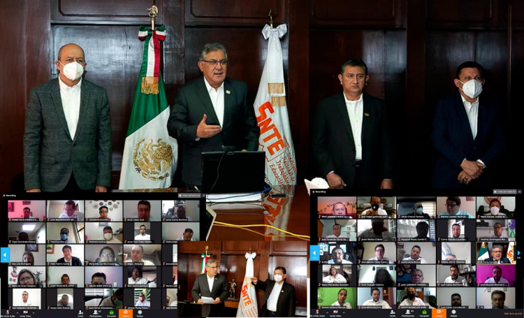 La unidad y democracia del SNTE se mantienen firmes, ante cualquier intento de transgresión, afirma Alfonso Cepeda Salas. Realiza reunión de trabajo con los dirigentes de la Sección 26, de San Luis Potosí