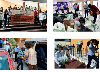 El SNTE entrega más de 9 toneladas de ayuda a sus agremiados en Tabasco y mantiene gestiones ante el ISSSTE para otorgar los préstamos que sean necesarios, por la contingencia