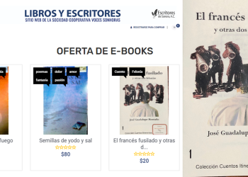 Juan Enrique Ramos, responsable de la librería virtual Libros y escritores, anunció que ya están a la venta los cuentos: El francés fusilado y otras dos felonías, de José Guadalupe Montaño