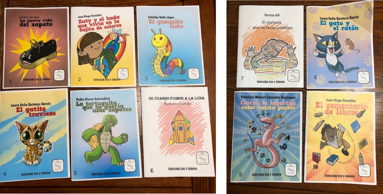 El Colectivo Cultural Sonora QueHerida, a través de su propia editorial, publica colecciones de cuentos para niños y adolescentes