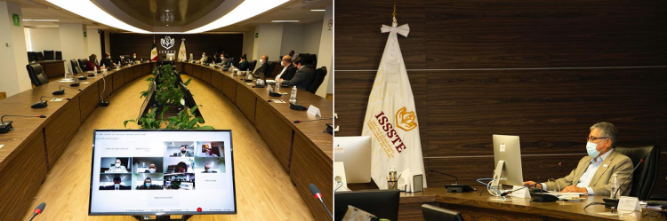 El SNTE, el ISSSTE y Hacienda trazan ruta para atender demandas de jubilados. Ingreso digno para ellos, una de las prioridades del Sindicato, afirma Alfonso Cepeda Salas