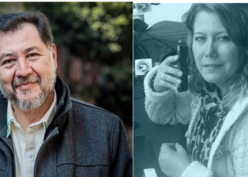 Leo siempre, en cualquier lugar en donde esté; hace mucho que no veo televisión, le dice Gerardo Fernández Noroña a Sylvia Teresa Manríquez Ochoa