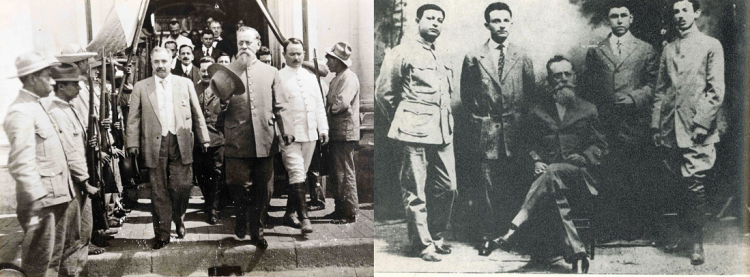 Álvaro Obregón y Adolfo de la Huerta se rebelaron contra el Primer Mandatario de la Federación. Plan de Agua Prieta: aniversario de una rebelión que barrió al carrancismo