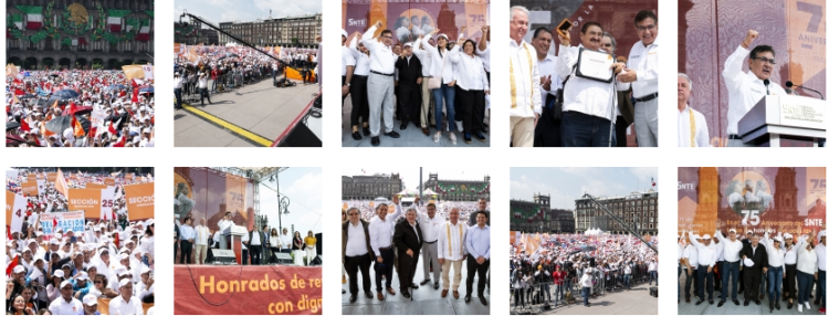 Celebramos con profunda emoción y orgullo, el 75 Aniversario del Sindicato Nacional de Trabajadores de la Educación: Alfonso Cepeda Salas   
