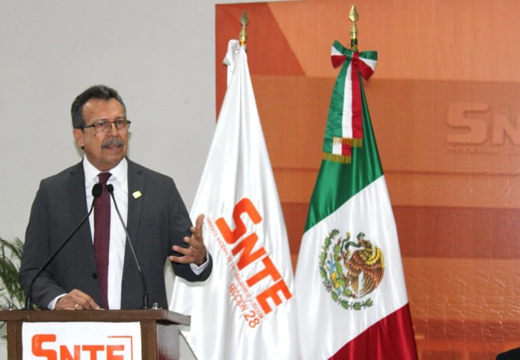Mensaje del líder magisterial, César Adalberto Salazar López, en el 79 Aniversario de la Sección 28 del SNTE, el 13 de marzo de 2023