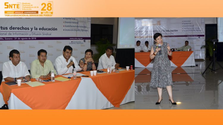 Ponen en marcha en la Sección 28 la Segunda Jornada de Información y Difusión Sindical. Encabeza, el Delegado Especial del CEN del SNTE, Noé Rodríguez García