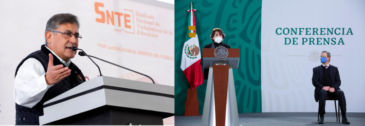 Inicia gestión de la maestra Delfina Gómez Álvarez, al frente de la SEP. El SNTE le da la bienvenida. Afirma secretario general, Alfonso Cepeda Salas, que tiene formación y experiencia docente 