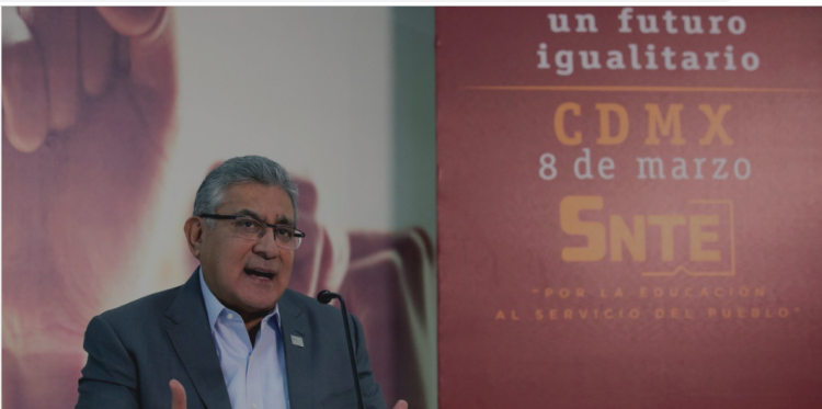 SNTE conmemora Día Internacional de la Mujer. Eduquemos para que nadie sea indiferente ante la violencia contra las mujeres, afirma Alfonso Cepeda Salas   