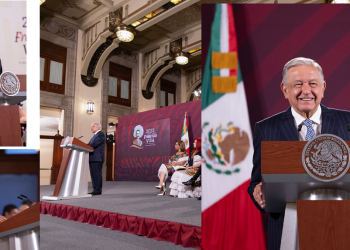 El presidente López Obrador resalta que más de 800 mil trabajadores de la educación han sido basificados