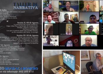 Inició desde Hermosillo el taller de narrativa online “Cómo escribir cuentos”. Lo imparte el escritor sonorense Ignacio Mondaca Romero