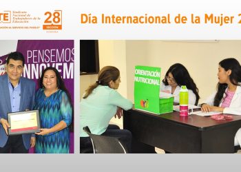 El Delegado Especial en la Sección 28 del SNTE, Noé Rodríguez García, encabeza acto de conmemoración del Día Internacional de la Mujer 2019