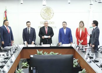 Instalación de la Comisión de Seguridad Social del Senado de la República, que preside el senador Alfonso Cepeda Salas