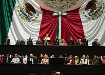 Por primera vez, una Presidenta Constitucional de los Estados Unidos Mexicanos, doctora Claudia Sheinbaum Pardo
