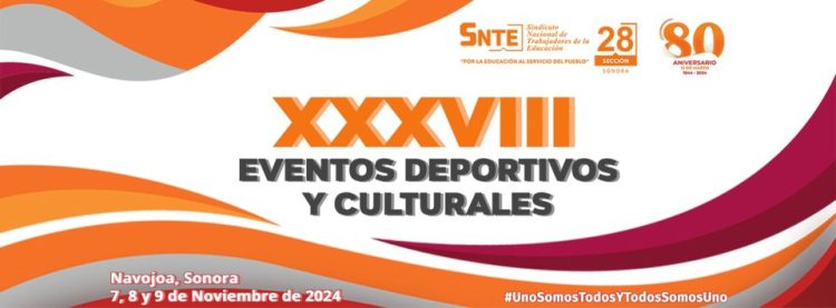 La inauguración de los XXXVIII Eventos Deportivos y Culturales de la Sección 28 del SNTE
