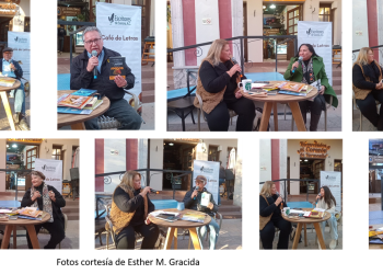 Primer Café de Letras organizado por ESAC, éxito rotundo: Sylvia Manríquez