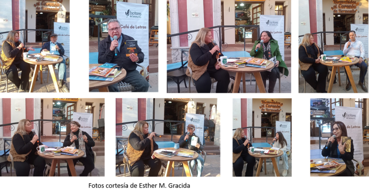 Primer Café de Letras organizado por ESAC, éxito rotundo: Sylvia Manríquez