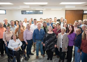 La reunión de dirigentes de las delegaciones de jubilados de la Sección 28 del SNTE