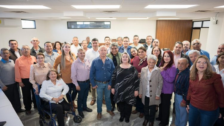 La reunión de dirigentes de las delegaciones de jubilados de la Sección 28 del SNTE