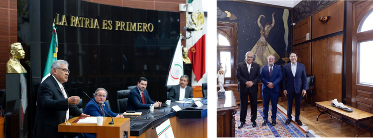 Reconoce la IE al SNTE por su lucha para mejorar la seguridad social