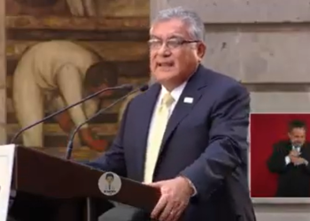 El 15 de mayo 2022, acto del Día del Maestro en Palacio Nacional