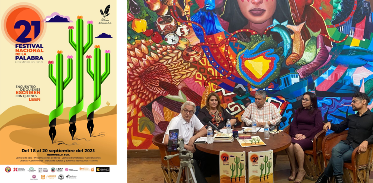Invitan escritores de Sonora al XXI Festival Nacional de la Palabra