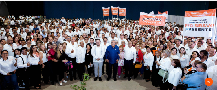 Líder del SNTE entrega a la comunidad escolar de Tamaulipas la Cartilla de Derechos de las Mujeres